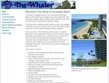 Tablet Screenshot of kaanapaliwhaler.com